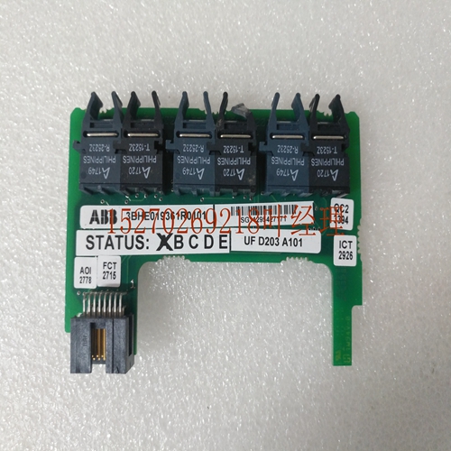 UFD203A101 3BHE019361R0101全系列调速控制器模块ABB