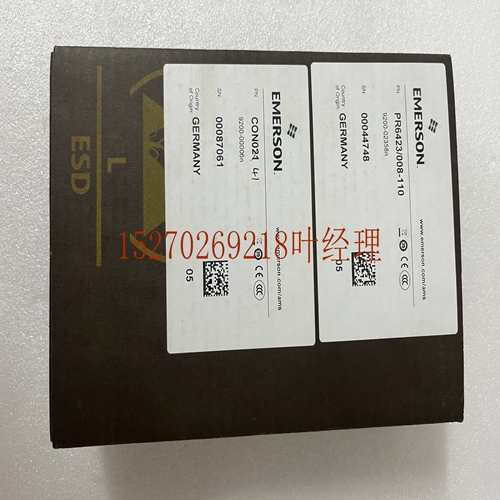 EMERSON PR642300R-010+CON021全系列调速控制器模块
