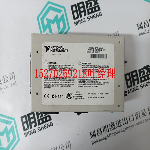 GPIB-140A 186135G-01模块卡件