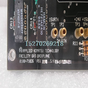 AMAT 0100-71003备件模块卡件