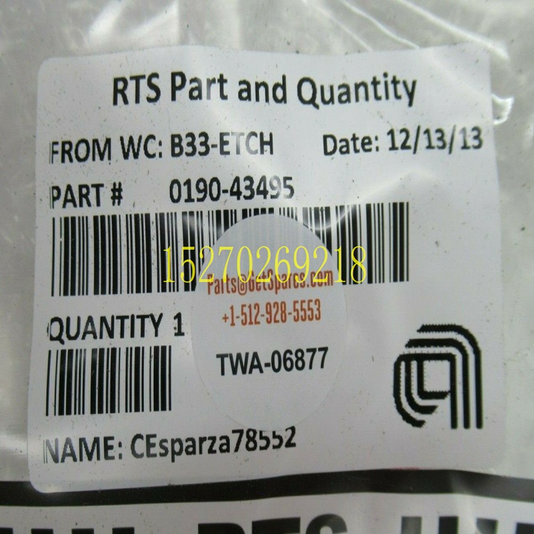 AMAT 0190-43495 备件模块卡件